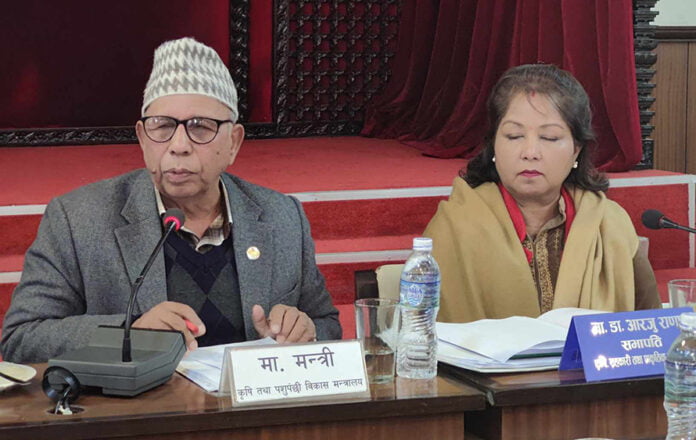 Arzu-rana-Krishi-samiti-sabhapati